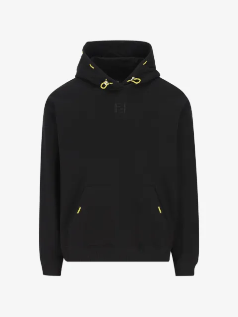 FENDI logo-embroidered hoodie
