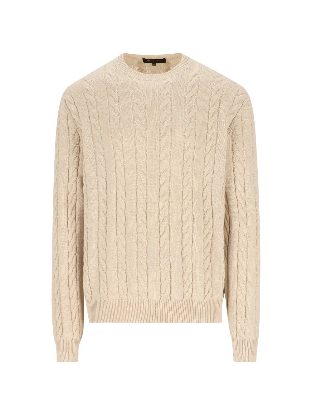 Loro Piana cable-knit sweater - Nude