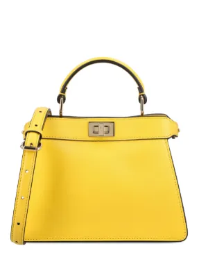 FENDI Nano Peekaboo Mini Bag | Brown | FARFETCH