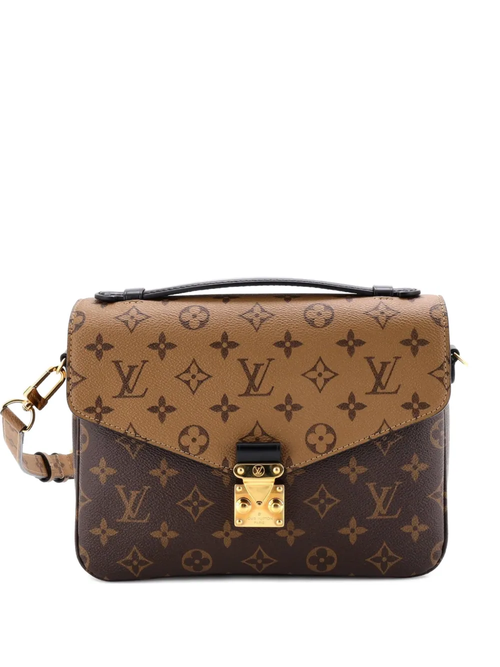 Louis Vuitton Pre-Owned Pochette Metis Reverse Monogram Canvas crossbody bag - Marrone