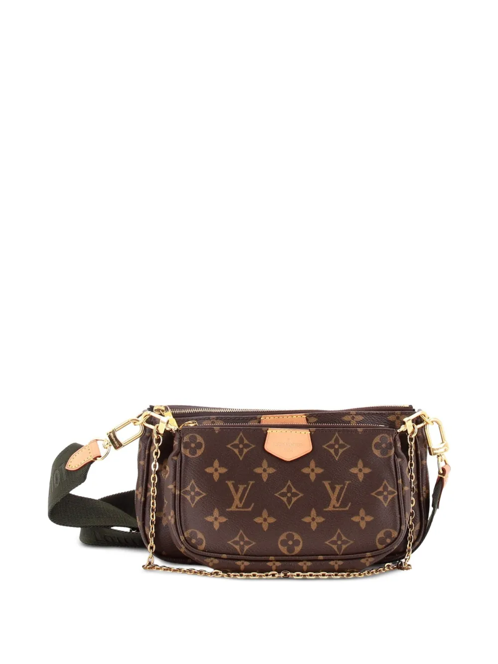 Louis Vuitton Pre-Owned Multi Pochette Accessoires Monogram Canvas crossbody bag - Marrone