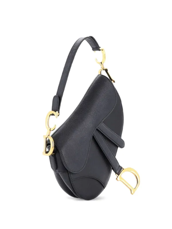 Christian Dior Pre-Owned サドル ハンドバッグ レザー ミニ