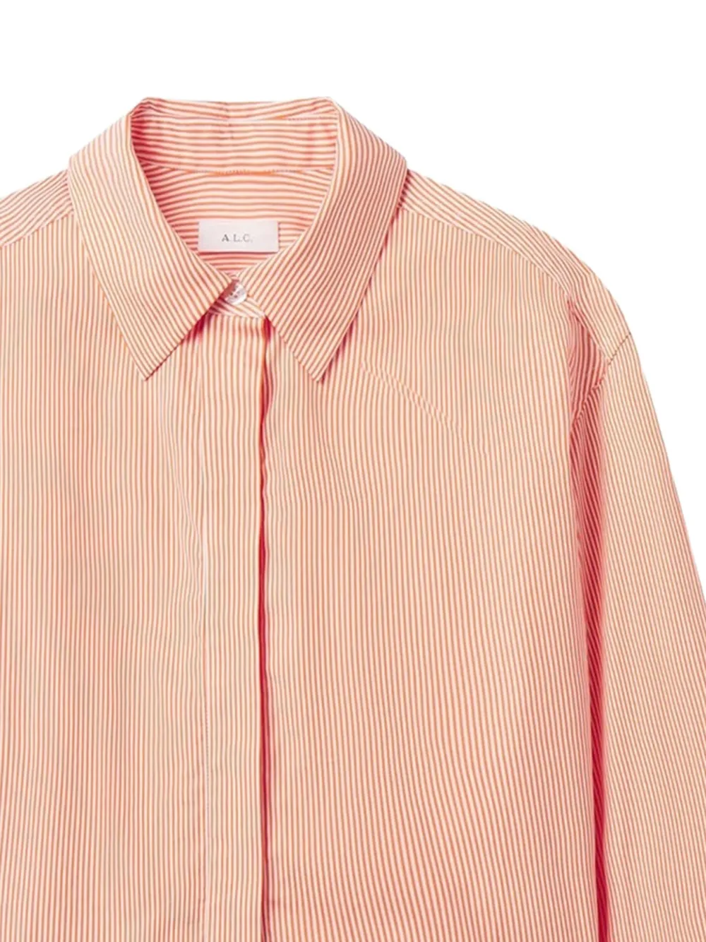 A.L.C. Maude gestreepte blouse Oranje