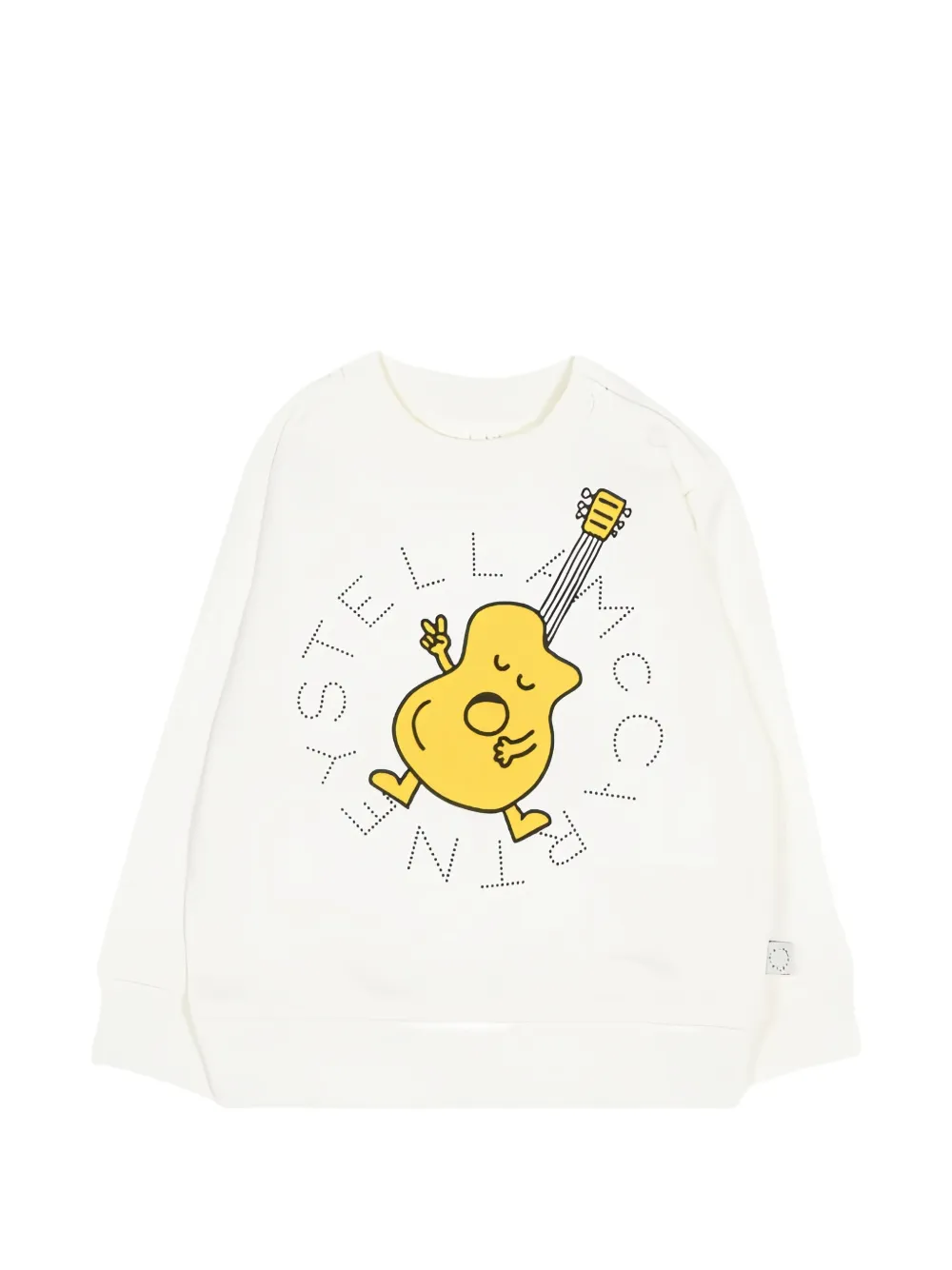 Stella McCartney Kids guitar graphic sweatshirt - Toni neutri