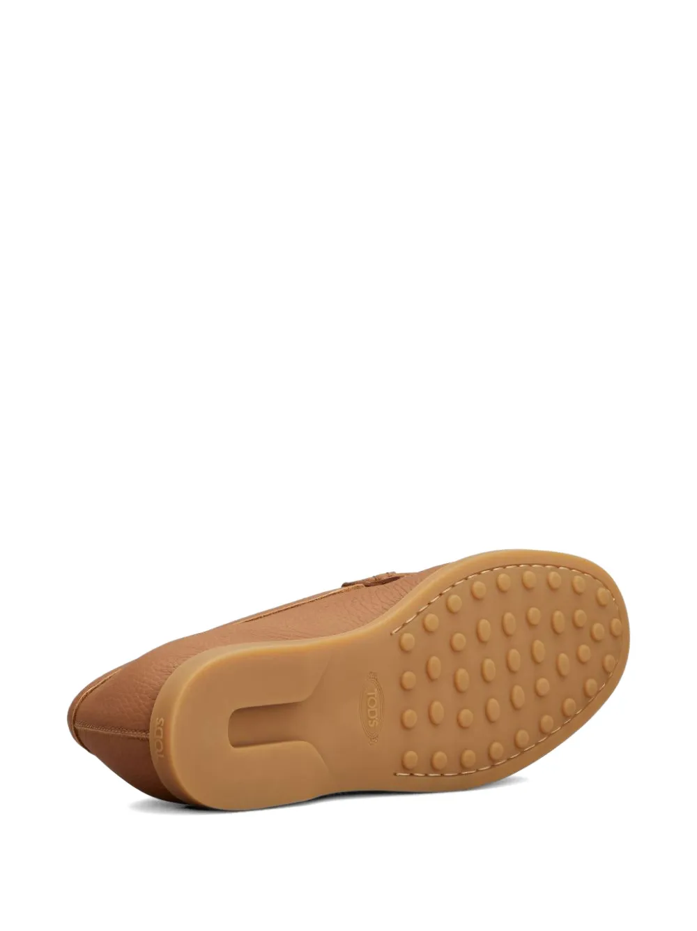 Tod's Loafers met metalen afwerking Beige