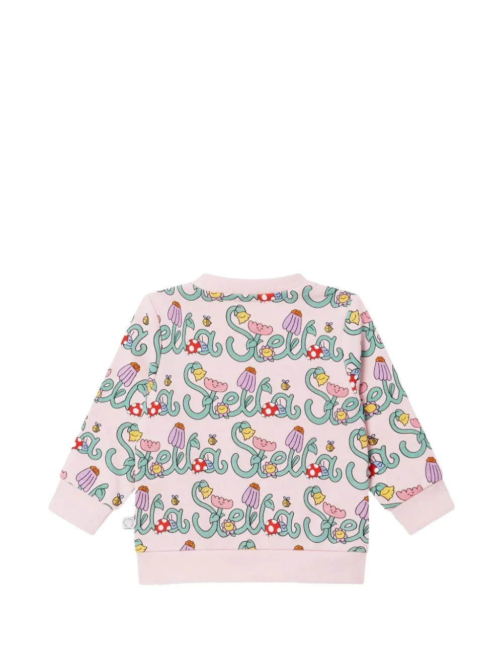  Stella Mccartney Kids Floral Print Sweatshirt - Pink 