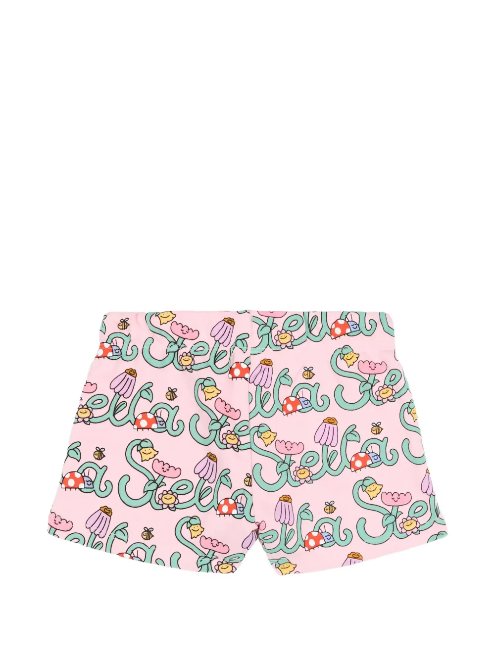 Stella McCartney Kids Shorts met bloemenprint Roze