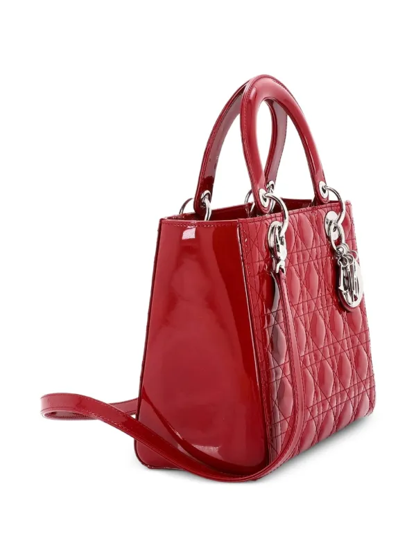 Christian Dior Pre-Owned レディ ディオール カナージュ キルティング