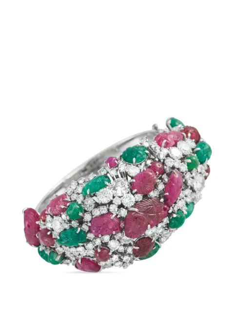 LB Exclusive diamond and gemstone bangle