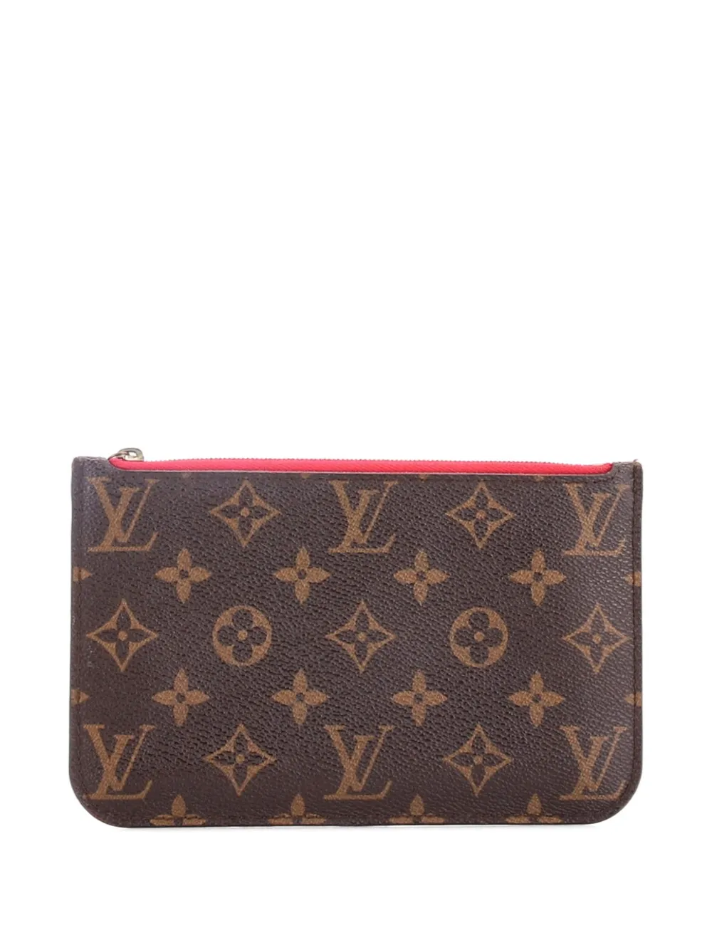 Louis Vuitton Pre-Owned Neverfull Pochette Monogram Canvas Small pouch - Braun