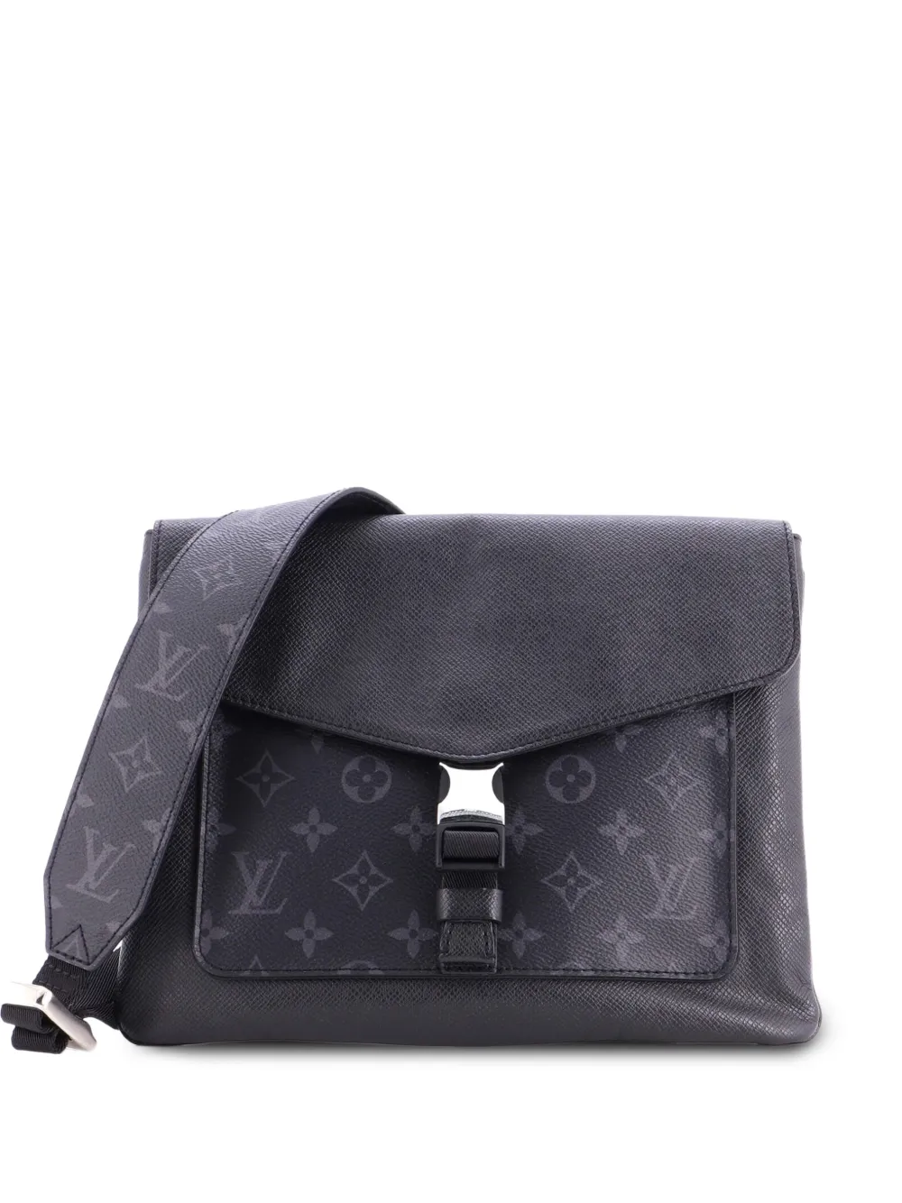 Louis Vuitton Pre-Owned Outdoor Flap Messenger Monogram Taigarama crossbody bag - Nero