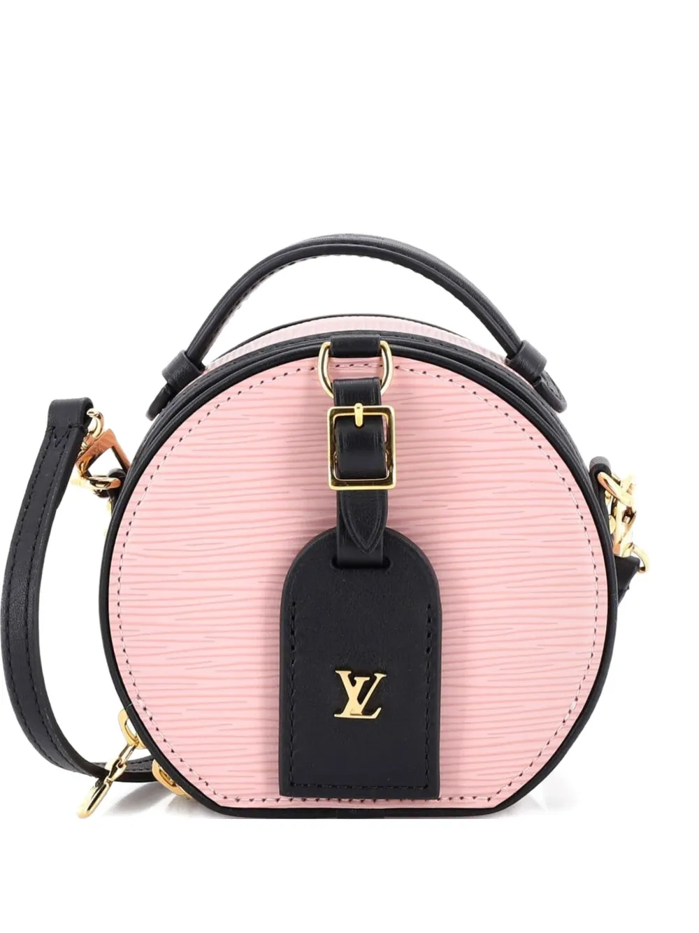 Louis Vuitton Pre-Owned Mini Boite Chapeau Bag Epi Leather crossbody bag - Nero