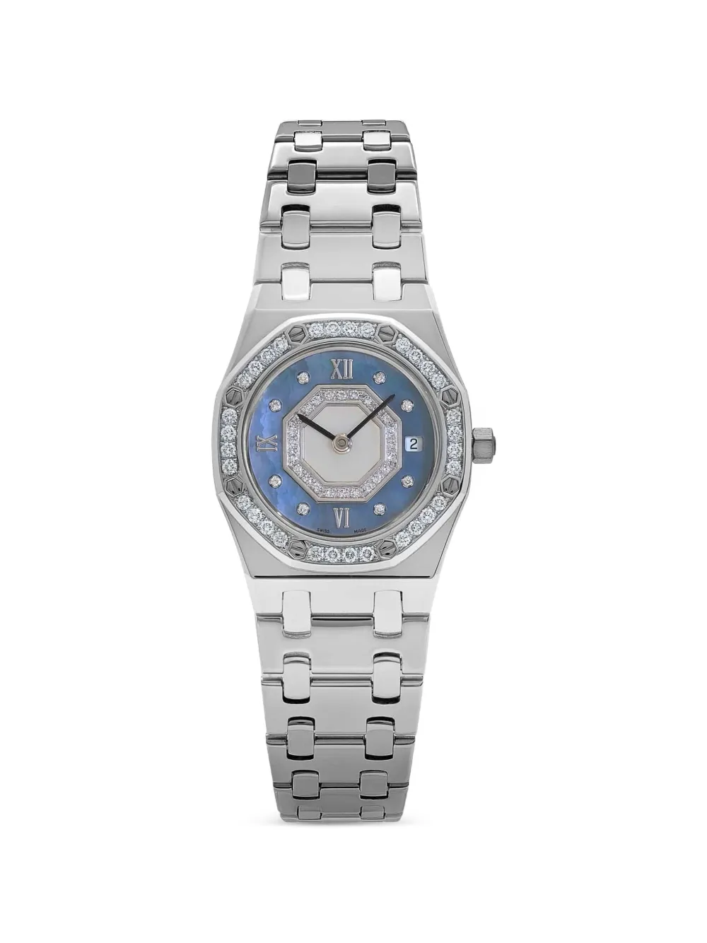 Audemars Piguet pre owned Royal Oak 25mm 2002 - Blu