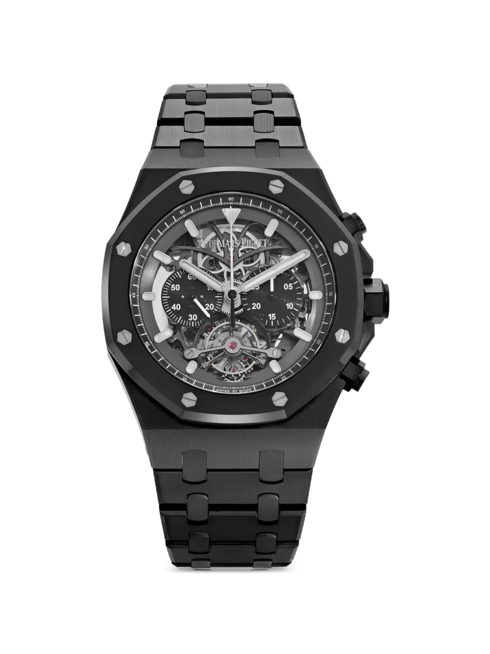 Audemars Piguet pre owned Royal Oak Tourbillo 44mm 2018 - Nero
