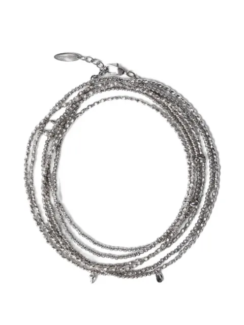 Brunello Cucinelli polish-finish bracelet