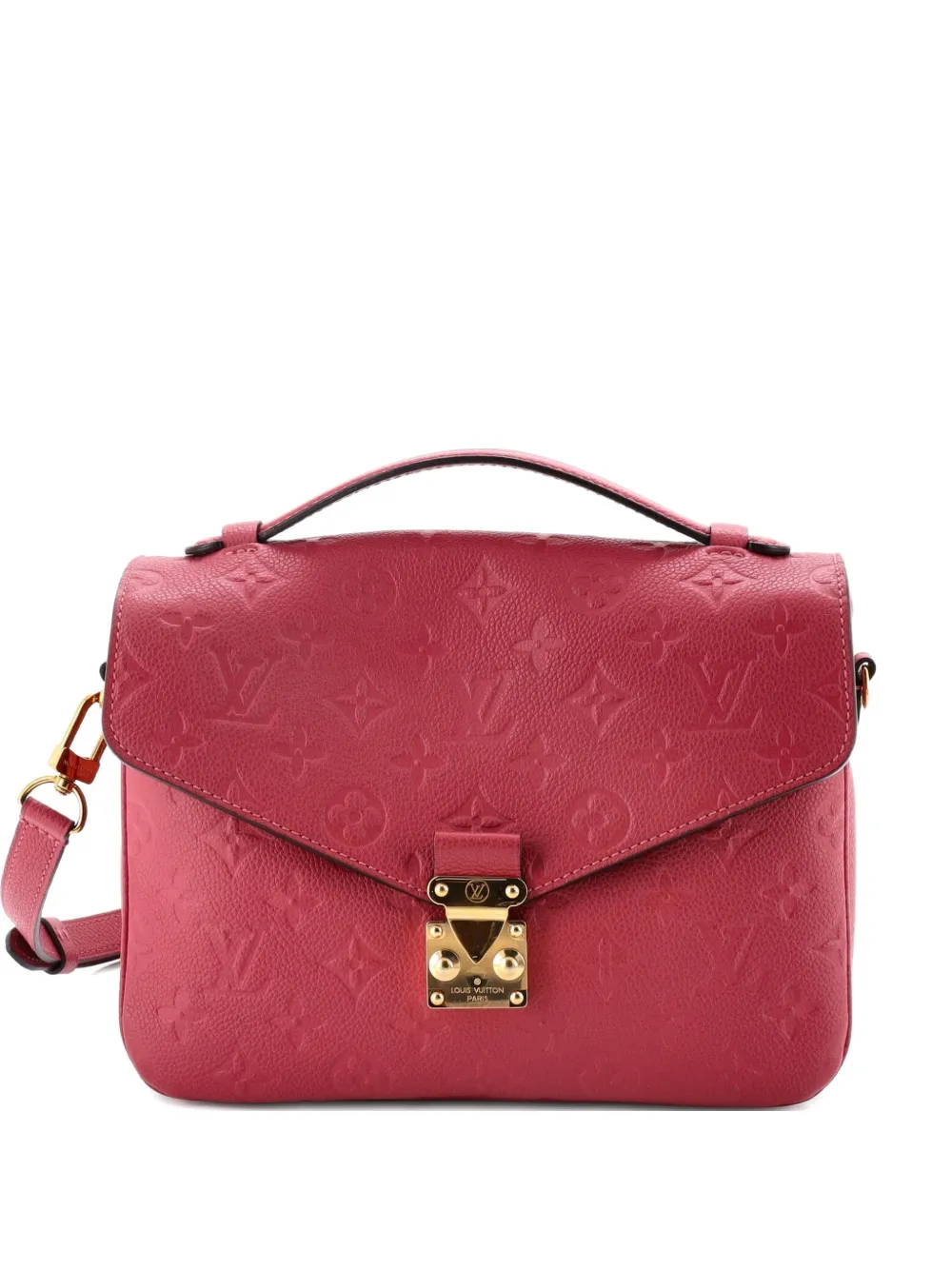 Louis Vuitton Pre-Owned Pochette Metis Monogram Empreinte Leather crossbody bag - Rosa