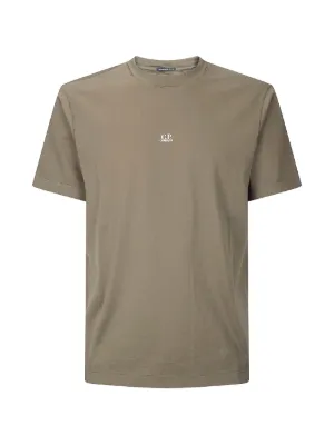 Helmut Lang logo-print Cotton T-shirt | Green | FARFETCH