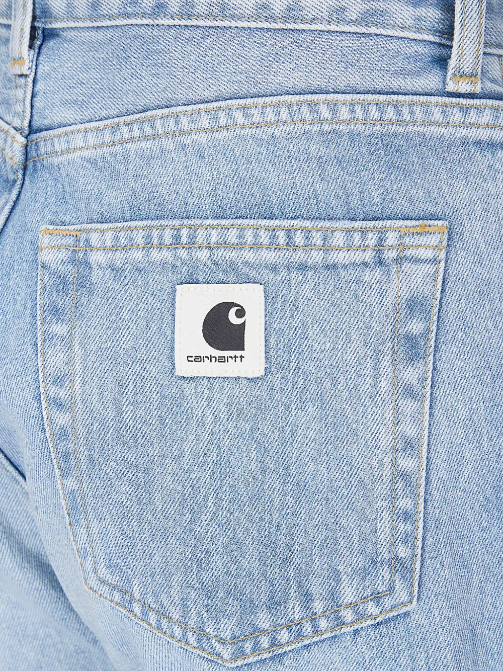 Carhartt WIP W' Noxon denim broek met logopatch Blauw