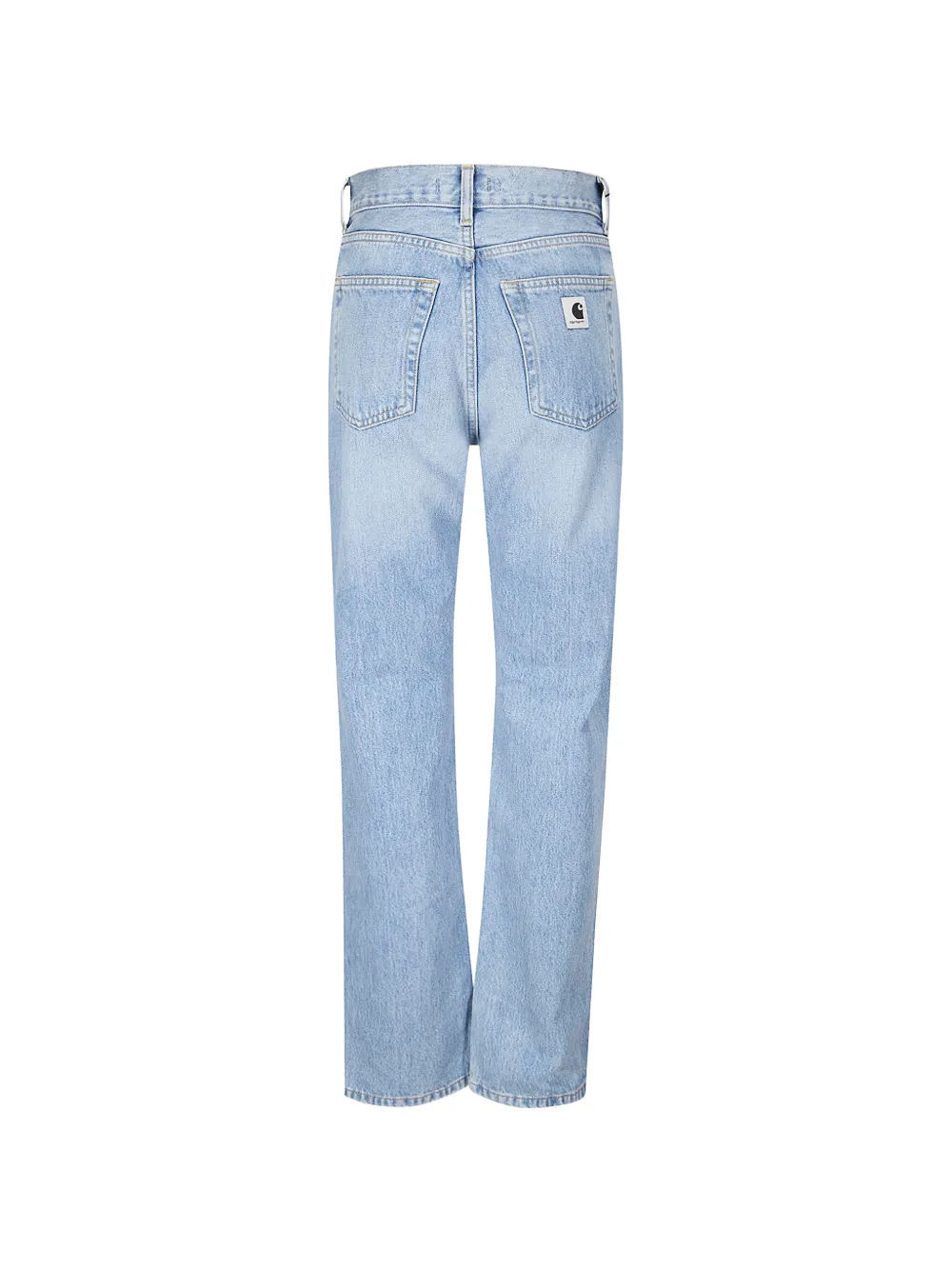 Carhartt WIP W' Noxon denim broek met logopatch Blauw