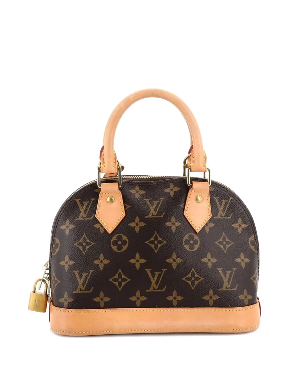 Louis Vuitton Pre-Owned Alma Handbag Monogram Canvas BB crossbody bag - Marrone