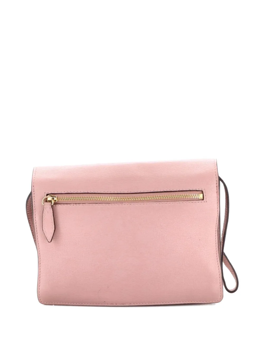  Burberry Pre-owned Bandolera Macken Pequeña De Lona House Check Y Piel Macken - Neutro 