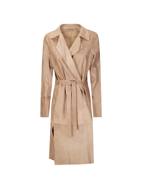 Salvatore Santoro belted sheepskin coat