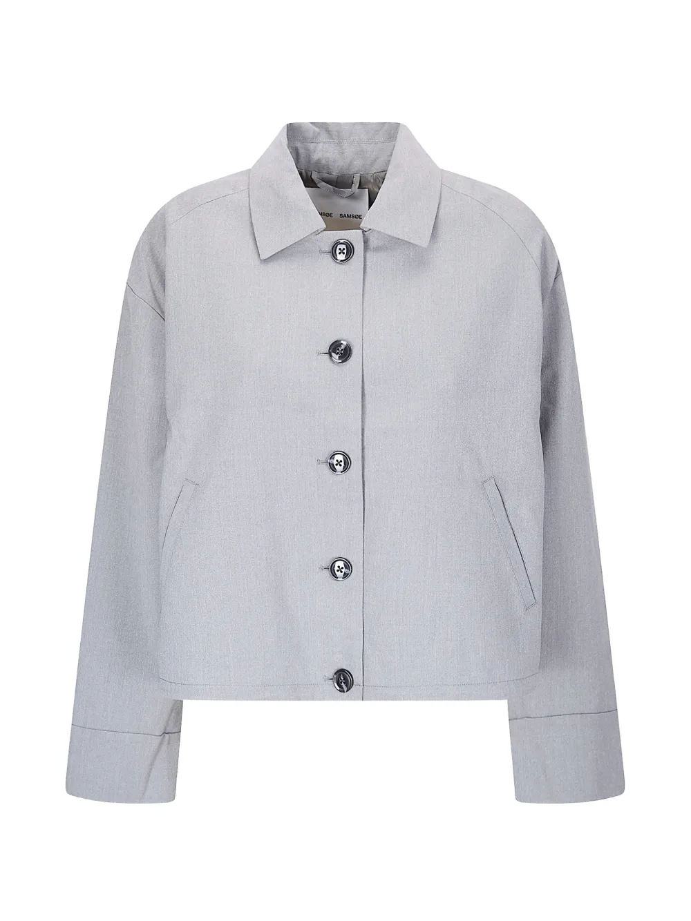 SAMSOE SAMSOE button sakelly jacket - Grau