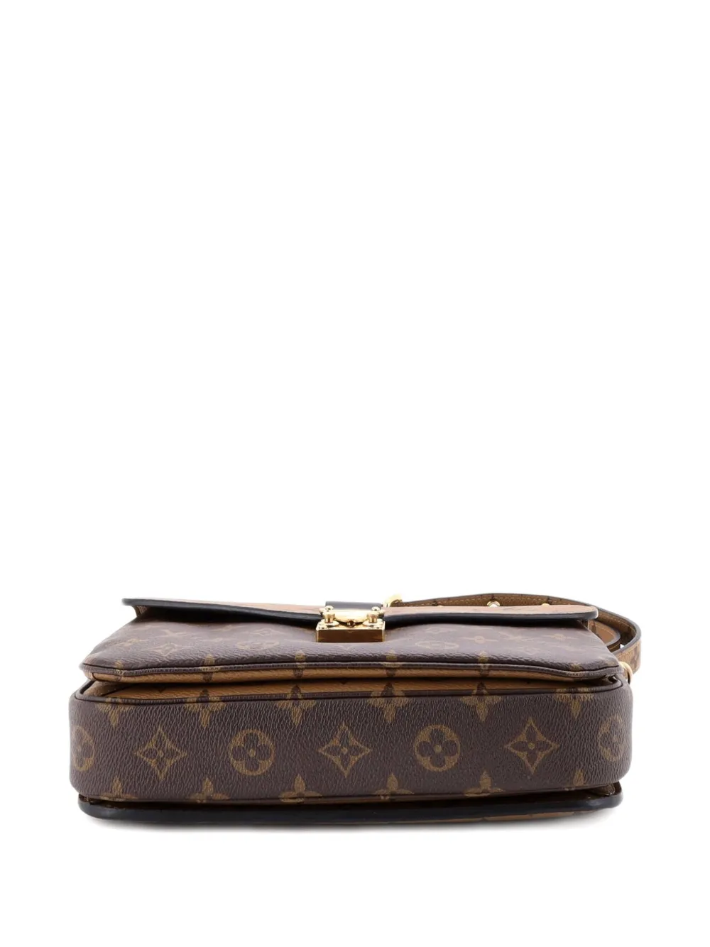 Louis Vuitton Pre-owned Pochette Metis Reverse Monogram Canvas Crossbody Bag in Brown, view 4