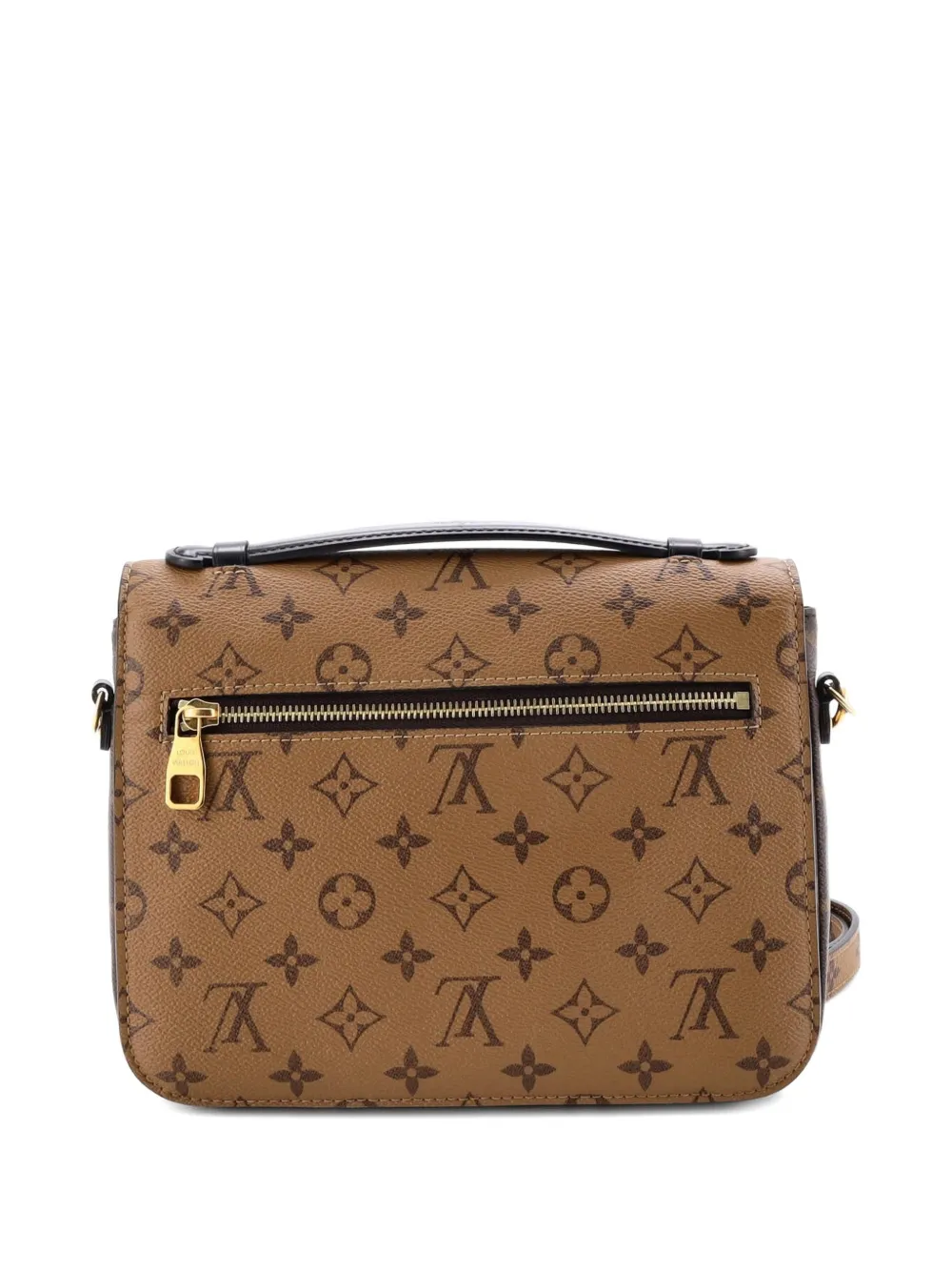 Louis Vuitton Pre-owned Pochette Metis Reverse Monogram Canvas Crossbody Bag in Brown, view 2