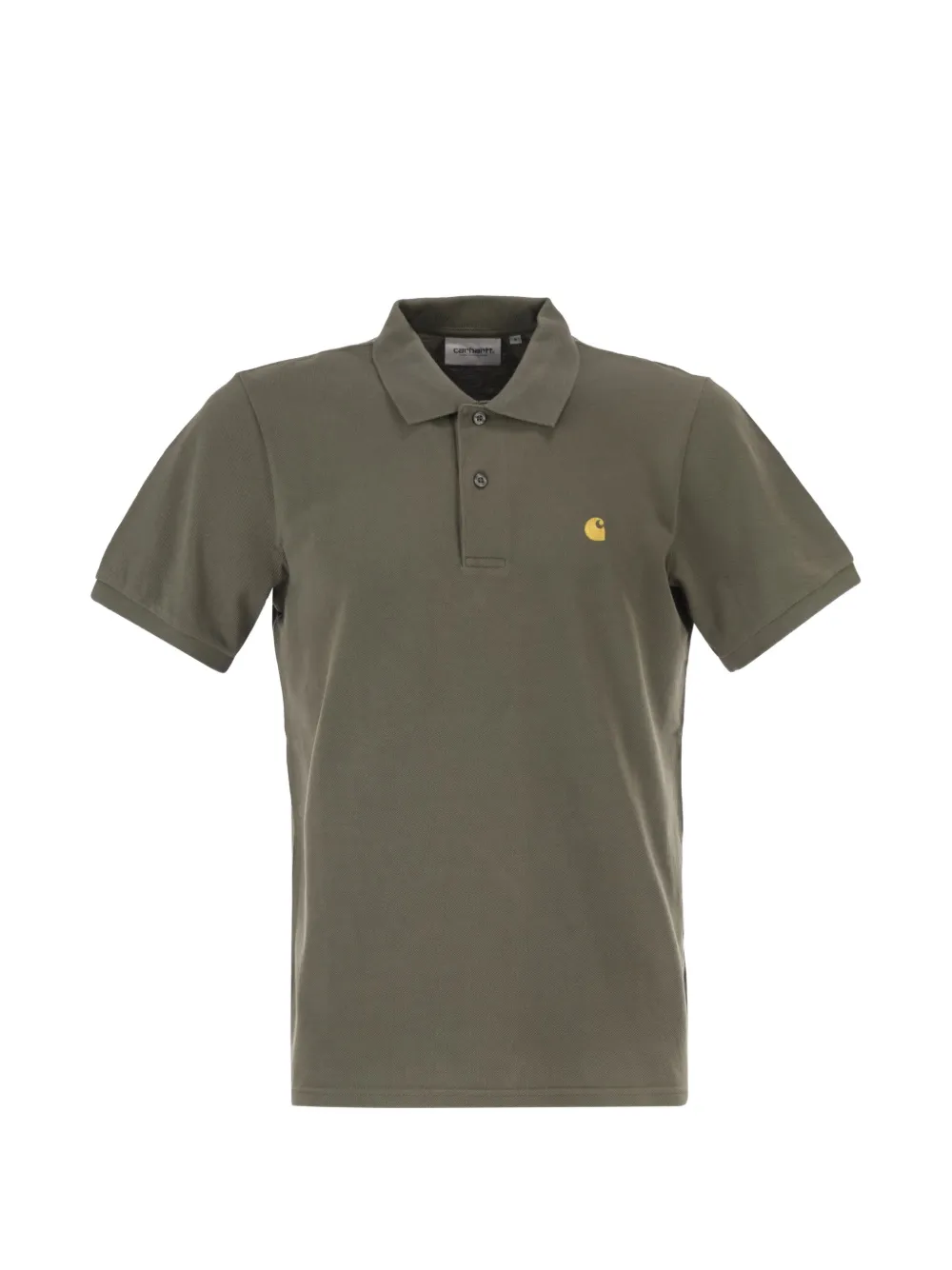 Carhartt WIP S/S Chase pique polo shirt - Verde