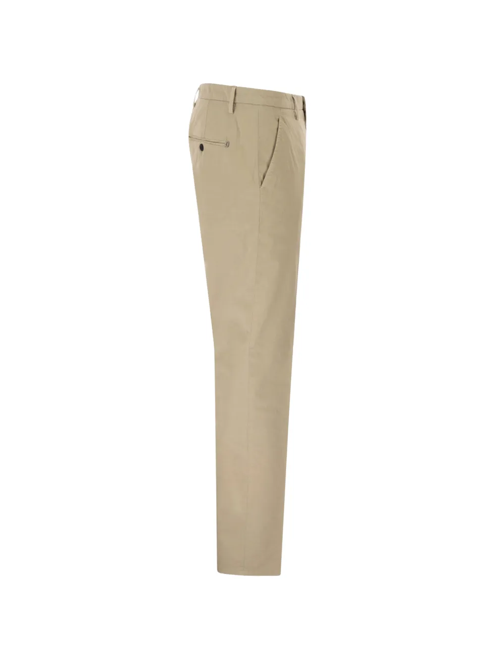 DONDUP Broek met riemlussen Beige