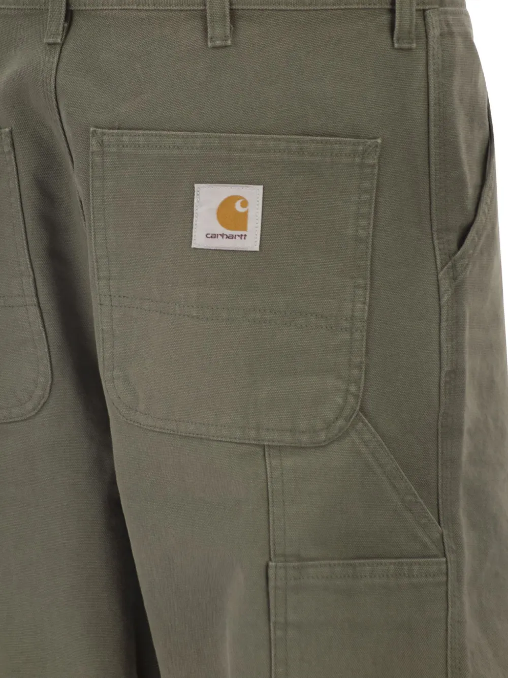 Carhartt WIP Single Knee katoenen jeans Groen
