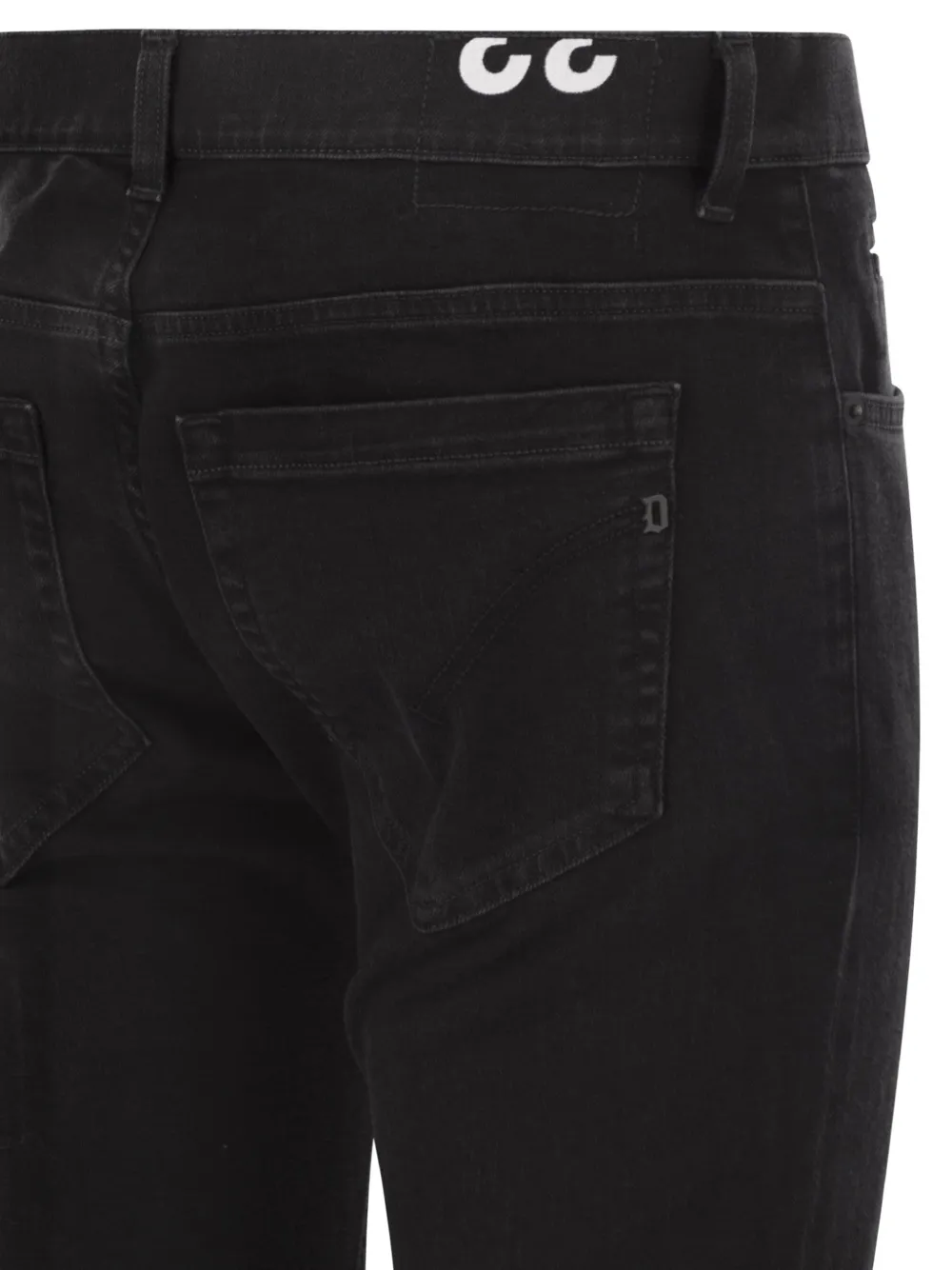 DONDUP George jeans met vijf zakken Zwart