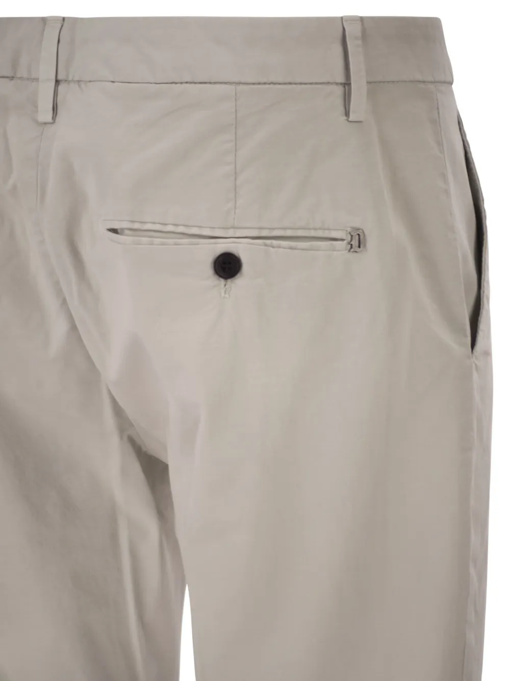 DONDUP Broek met riemlussen Beige