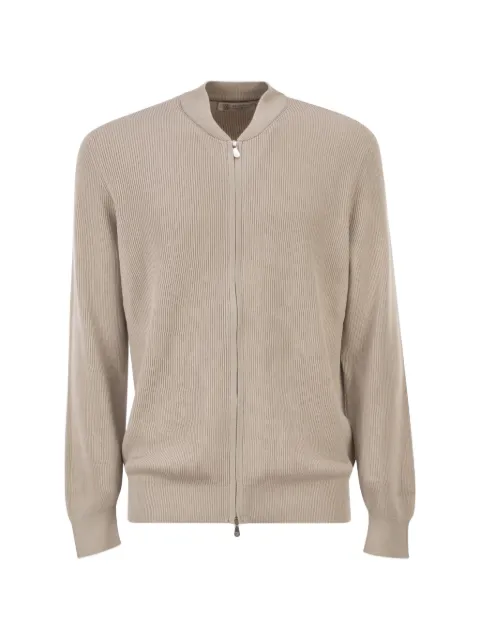 Brunello Cucinelli zipped cotton cardigan