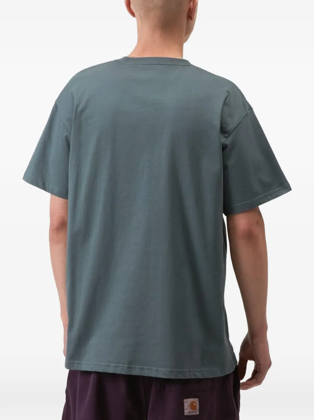 Carhartt WIP Katoenen T-shirt Blauw