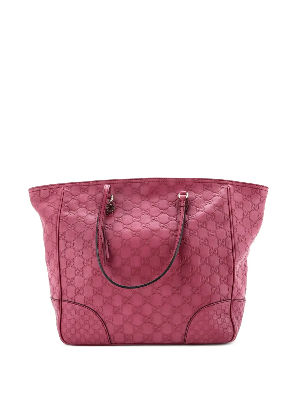 Gucci Pre-Owned Borsa tote Bree media in pelle Guccissima - Rosa