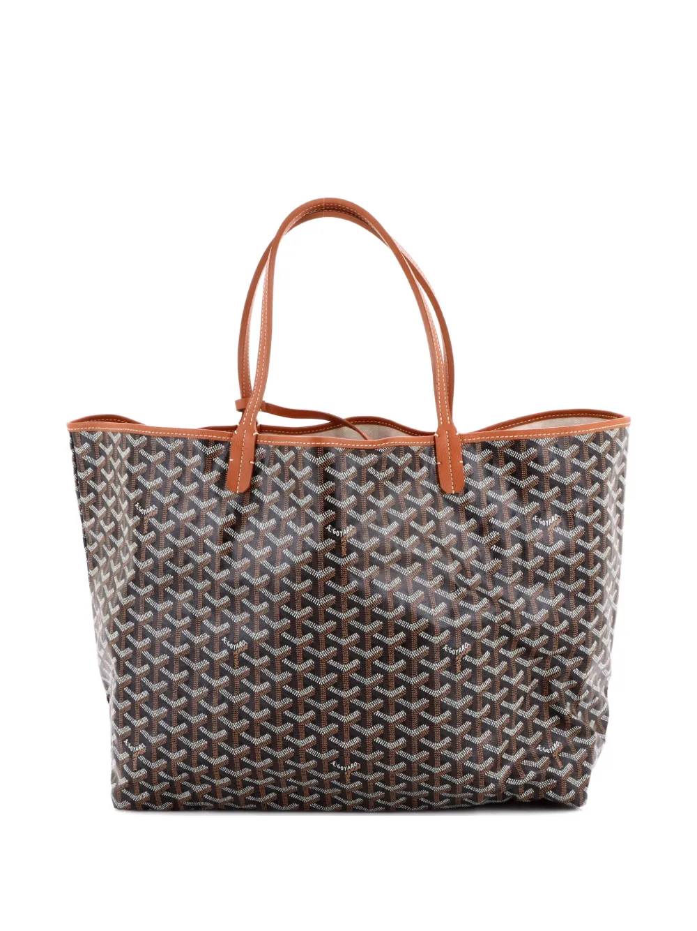 Goyard Pre-Owned Saint Louis Coated Canvas GM tote bag - Marrone