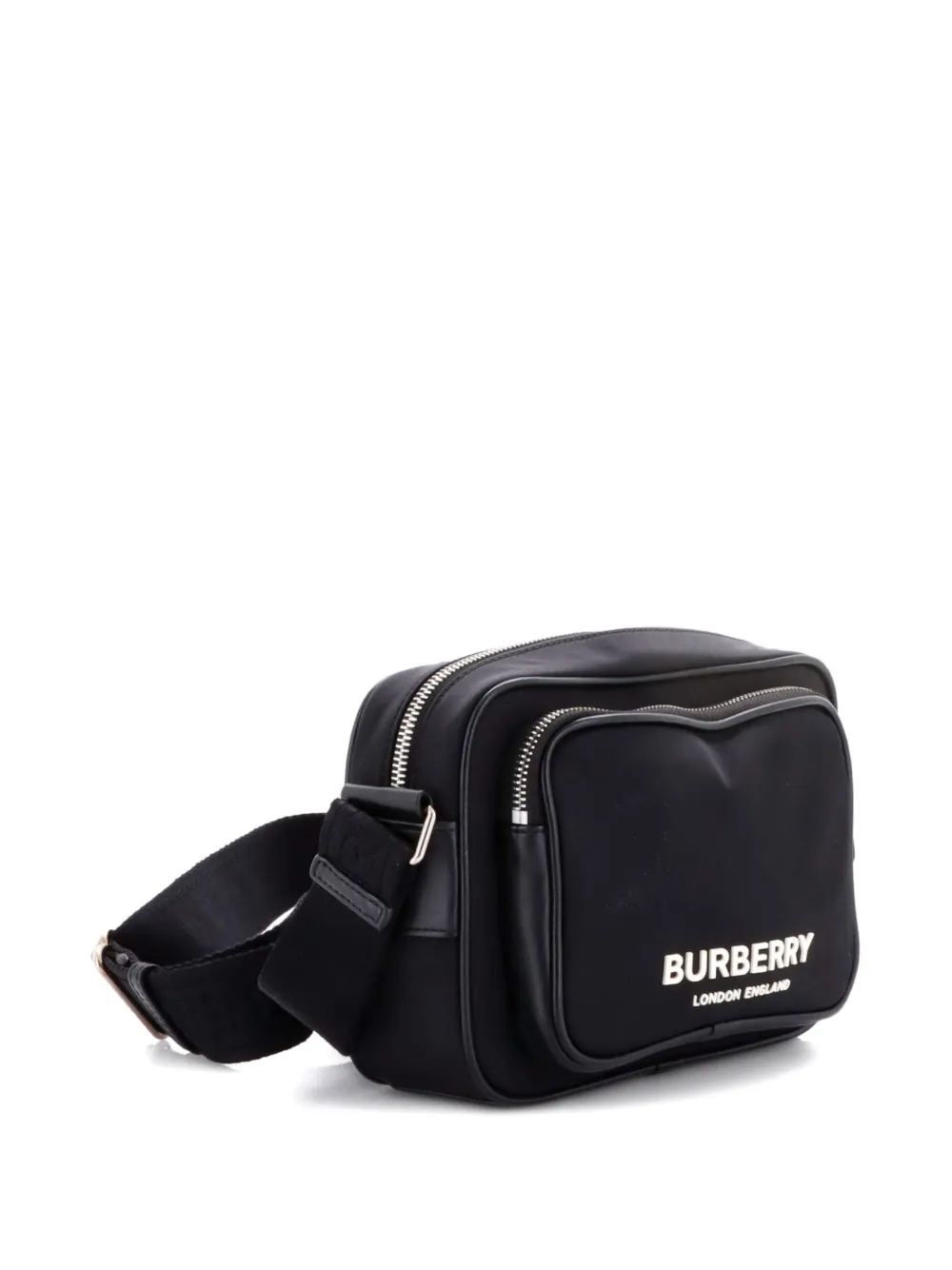 Burberry Pre-Owned Paddy Nylon Small Crossbody Bag | Black