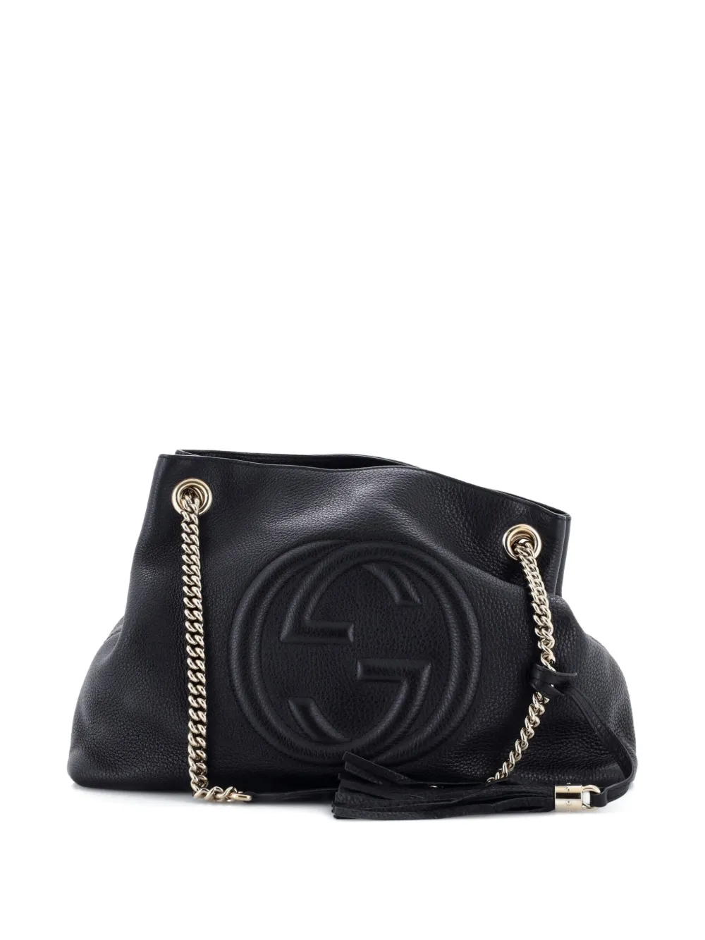 Gucci Pre-Owned Soho Chain Strap Leather Medium shoulder bag - Nero
