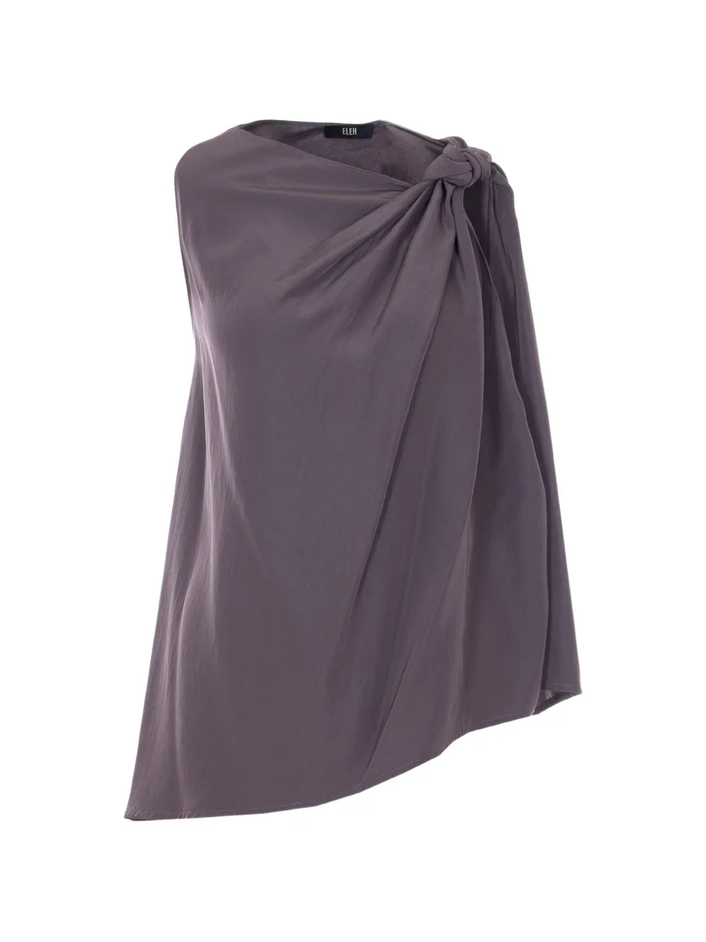 Eleh knot sleeveless top - Grigio