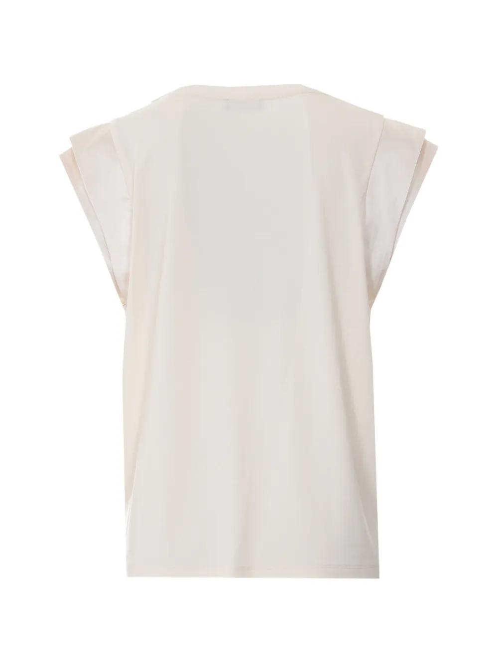  Eleh Satin Detail Panna Top - Neutrals 