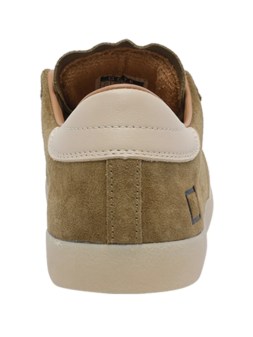 D.A.T.E. Hill Low round-toe suede sneakers Groen