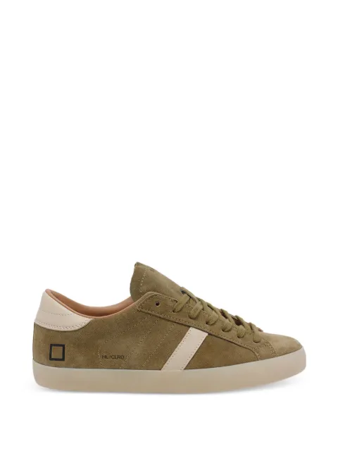 D.A.T.E. Hill Low round-toe suede sneakers
