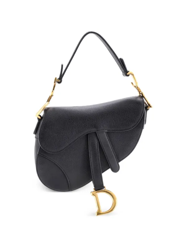 Christian Dior Pre-Owned サドル ハンドバッグ レザー ミニ
