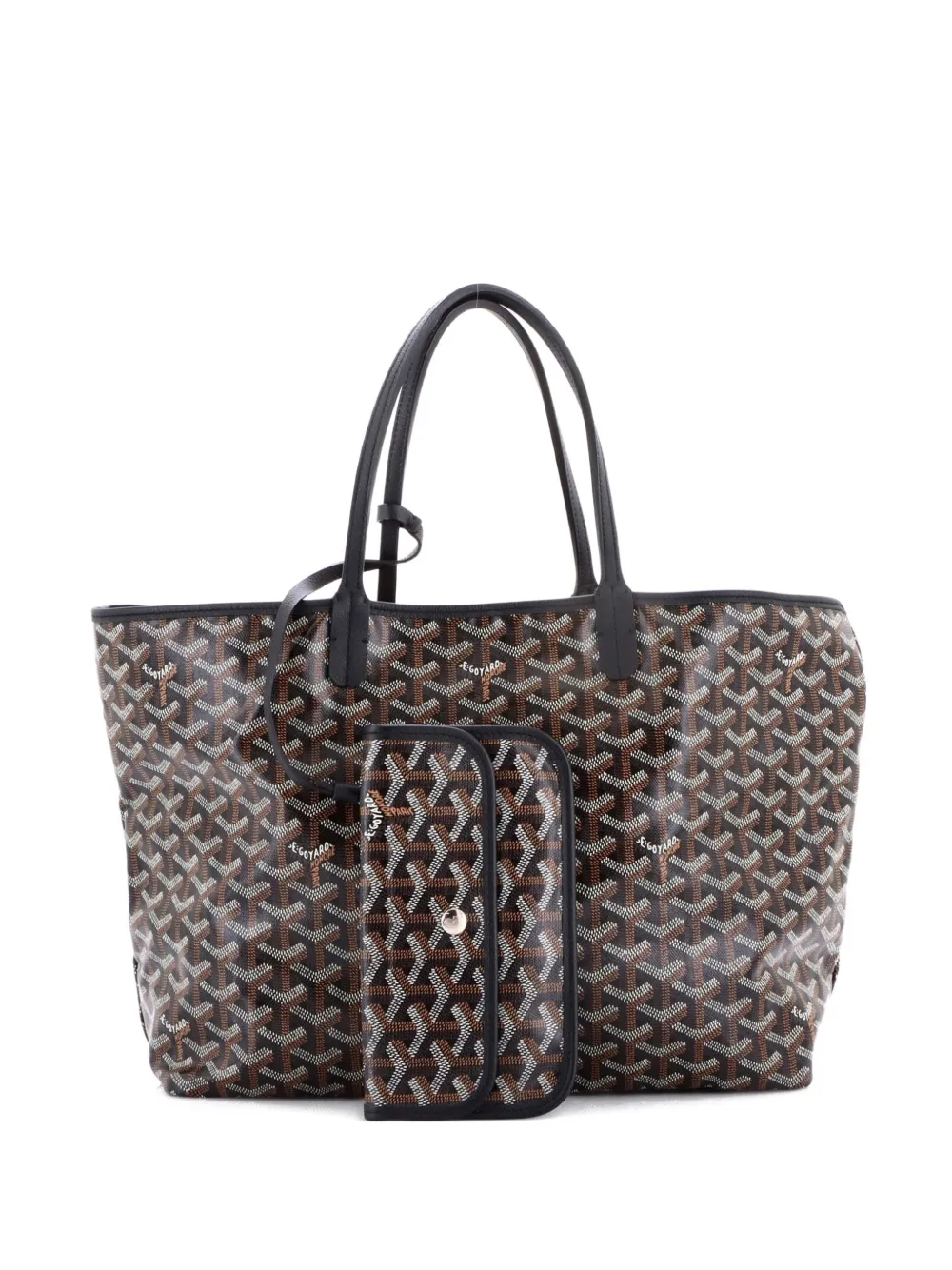 Goyard Pre-Owned Saint Louis Coated Canvas PM tote bag - Nero