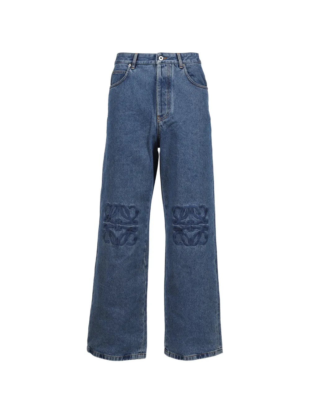 LOEWE Jeans con logo - Blu