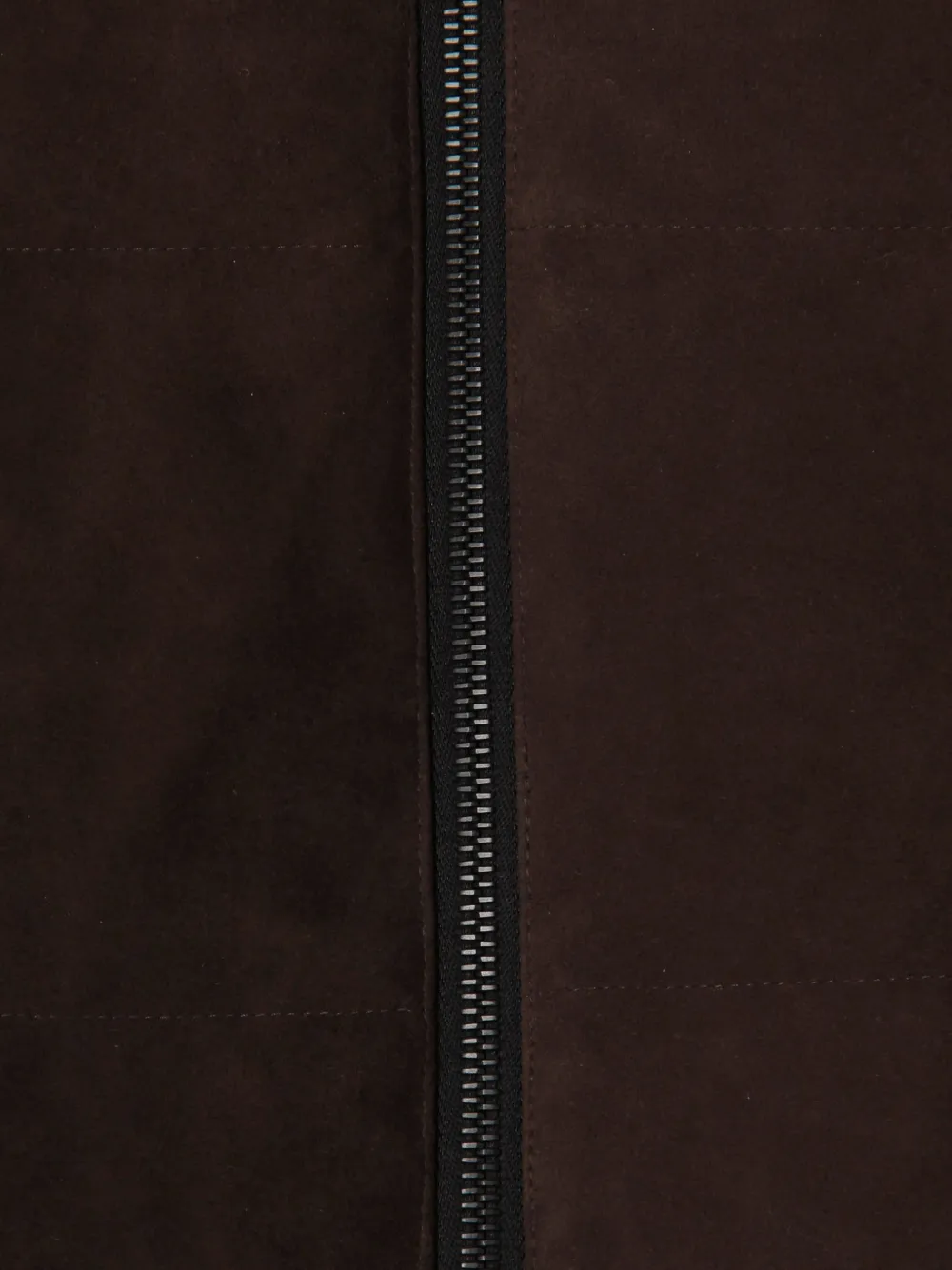  James Perse Suede Zip-up Jacket - Brown 