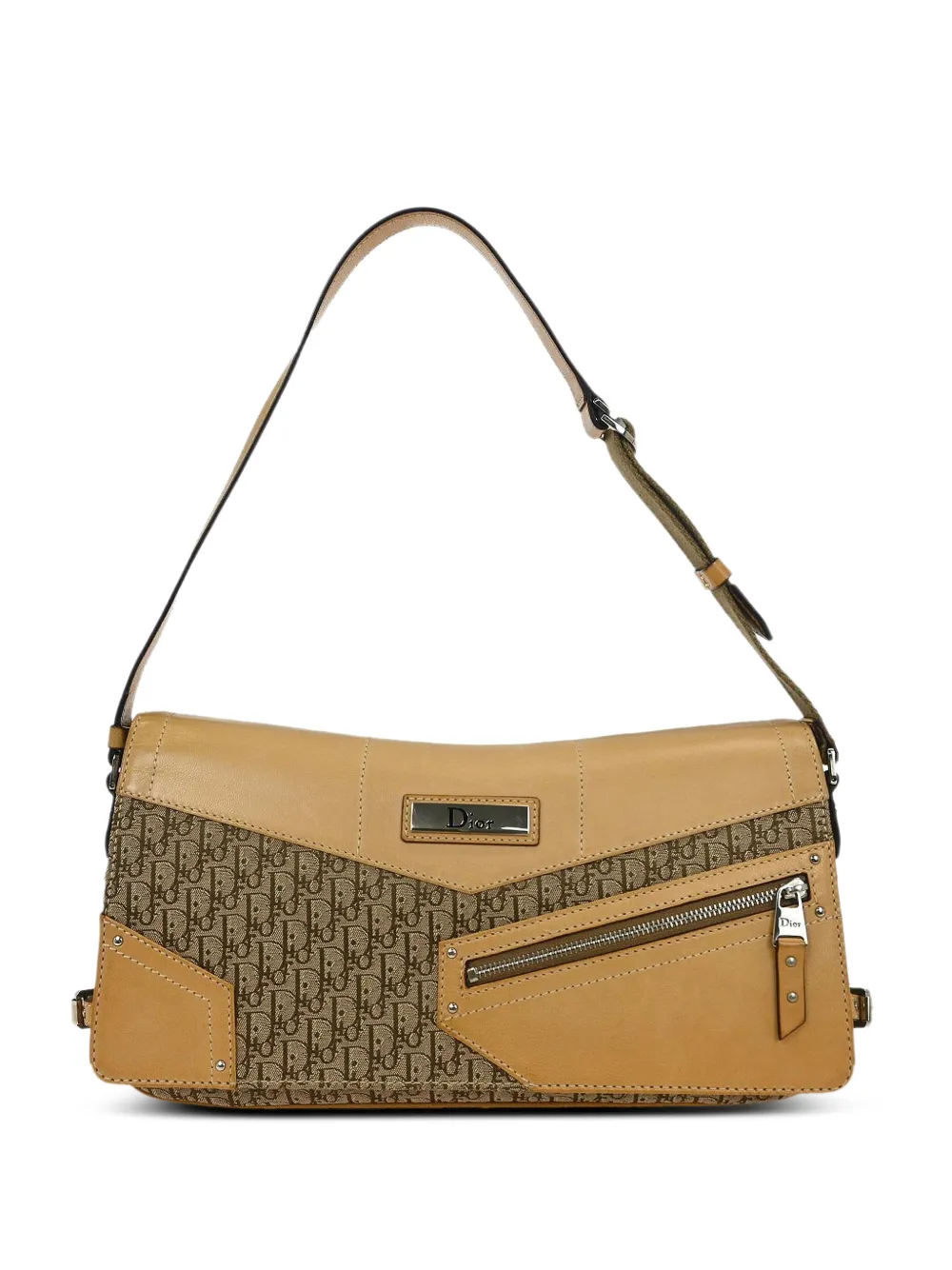 Christian Dior Pre-Owned 2003 print handbag - Braun