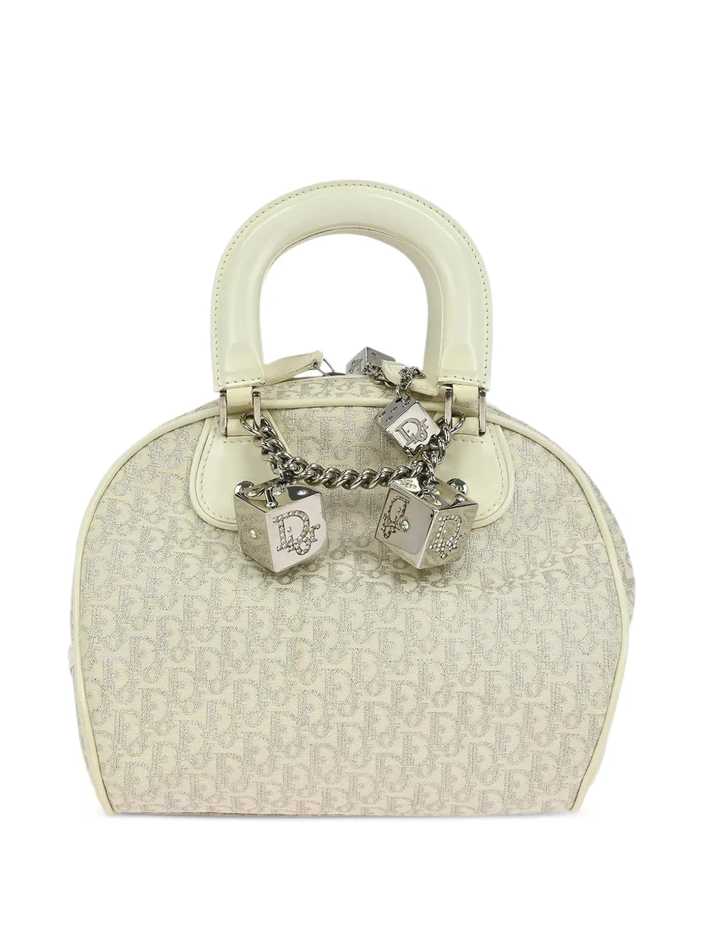 Christian Dior Pre-Owned Borsa a mano Dice Gambler Trotter 2004 - Toni neutri